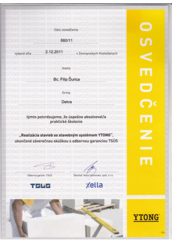 Certifikáty Certifikáty