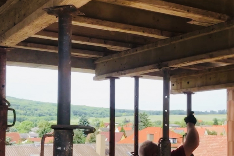  Stavba domu Edelstal 4, Rakúsko /  - video