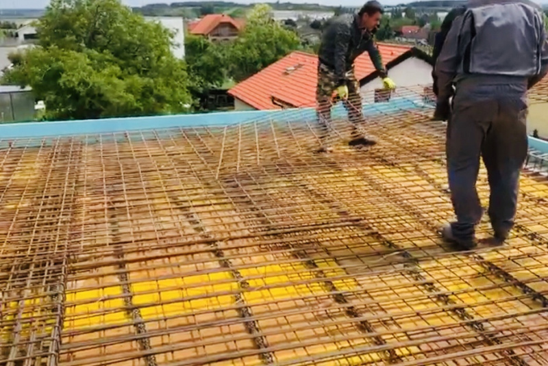  Stavba domu Edelstal 4, Rakúsko /  - video