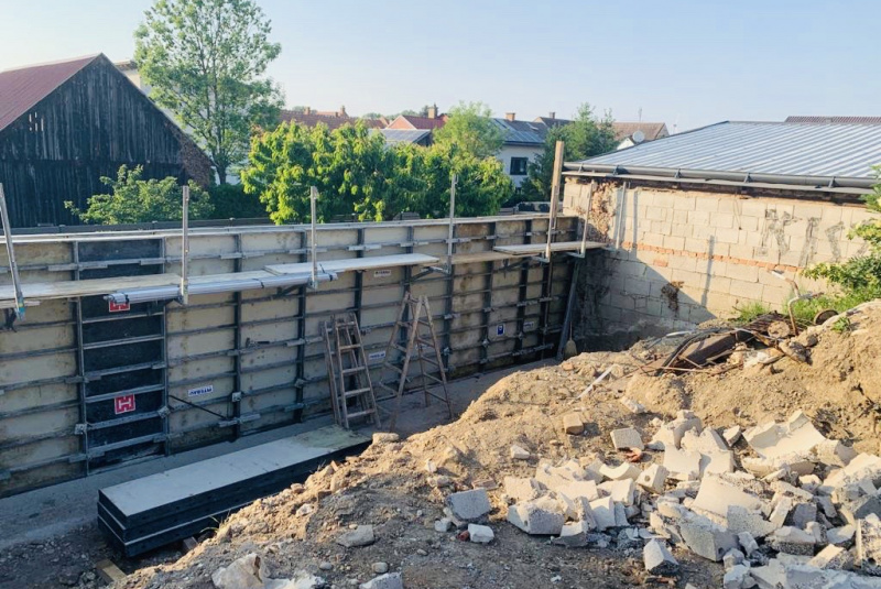 Stavba domu Gattendorf 5, Rakúsko / - video Stavba domu Gattendorf 5, Rakúsko / - video