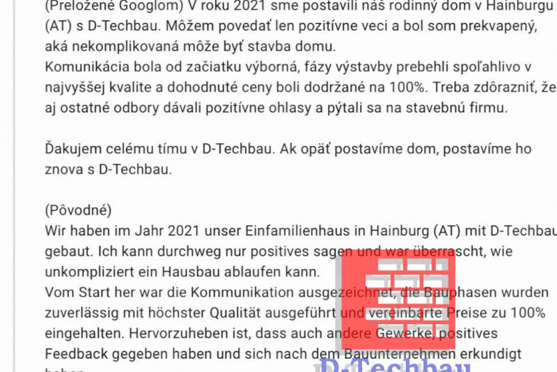 Referencie 2 / Stavba domu Hainburg RD Polj22SK - foto