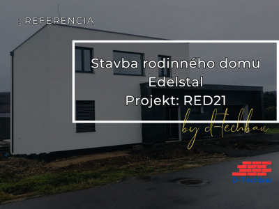 Stavba domu Edelstal RD Redm21SK
