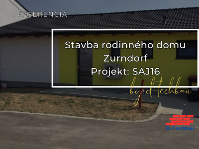 Stavba domu Zurndorf RD Sajk16SK
